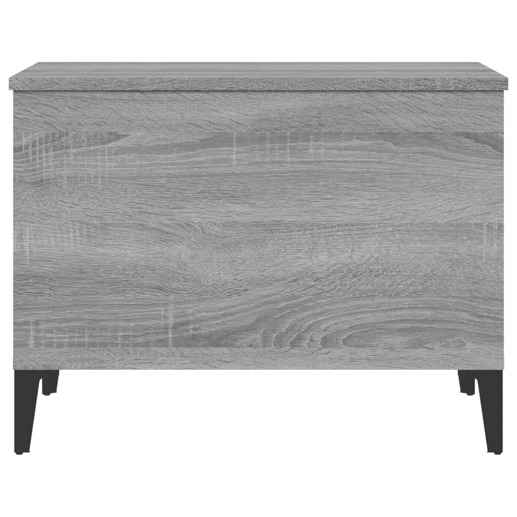 Coffee Table Grey Sonoma 60x44.5x45 cm Engineered Wood