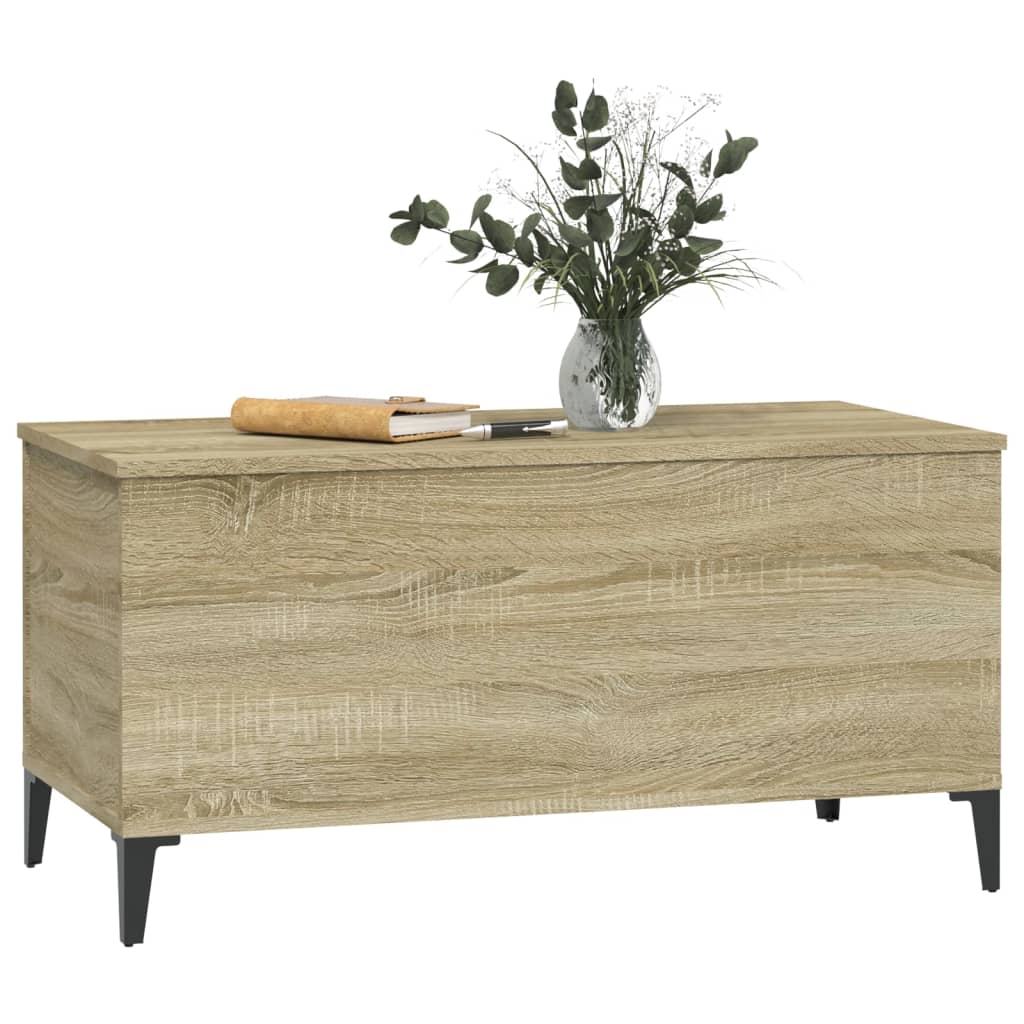 Coffee Table Sonoma Oak 90x44.5x45 cm Engineered Wood