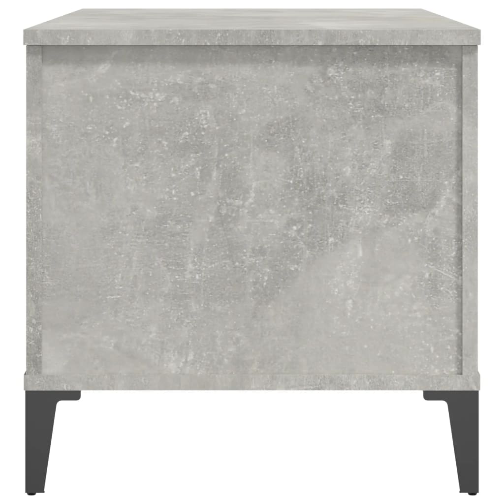 Coffee Table Concrete Grey 90x44.5x45 cm Engineered Wood