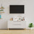 TV Cabinet White 102x44.5x50 cm Engineered Wood