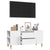 TV Cabinet White 102x44.5x50 cm Engineered Wood