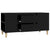 TV Cabinet Black 102x44.5x50 cm Engineered Wood