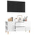 TV Cabinet High Gloss White 102x44.5x50 cm Engineered Wood