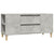 TV Cabinet Concrete Grey 102x44.5x50 cm Engineered Wood