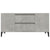 TV Cabinet Concrete Grey 102x44.5x50 cm Engineered Wood