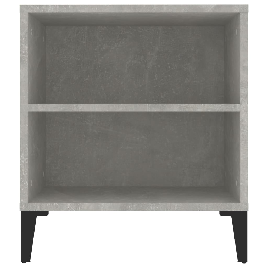 TV Cabinet Concrete Grey 102x44.5x50 cm Engineered Wood