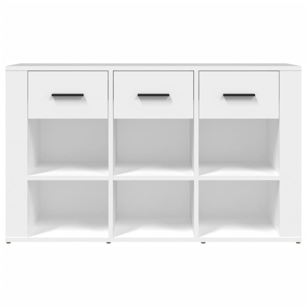 Sideboard White 100x30x59.5 cm Engineered Wood