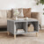 Coffee Table Grey Sonoma 60x50x36.5 cm Engineered Wood