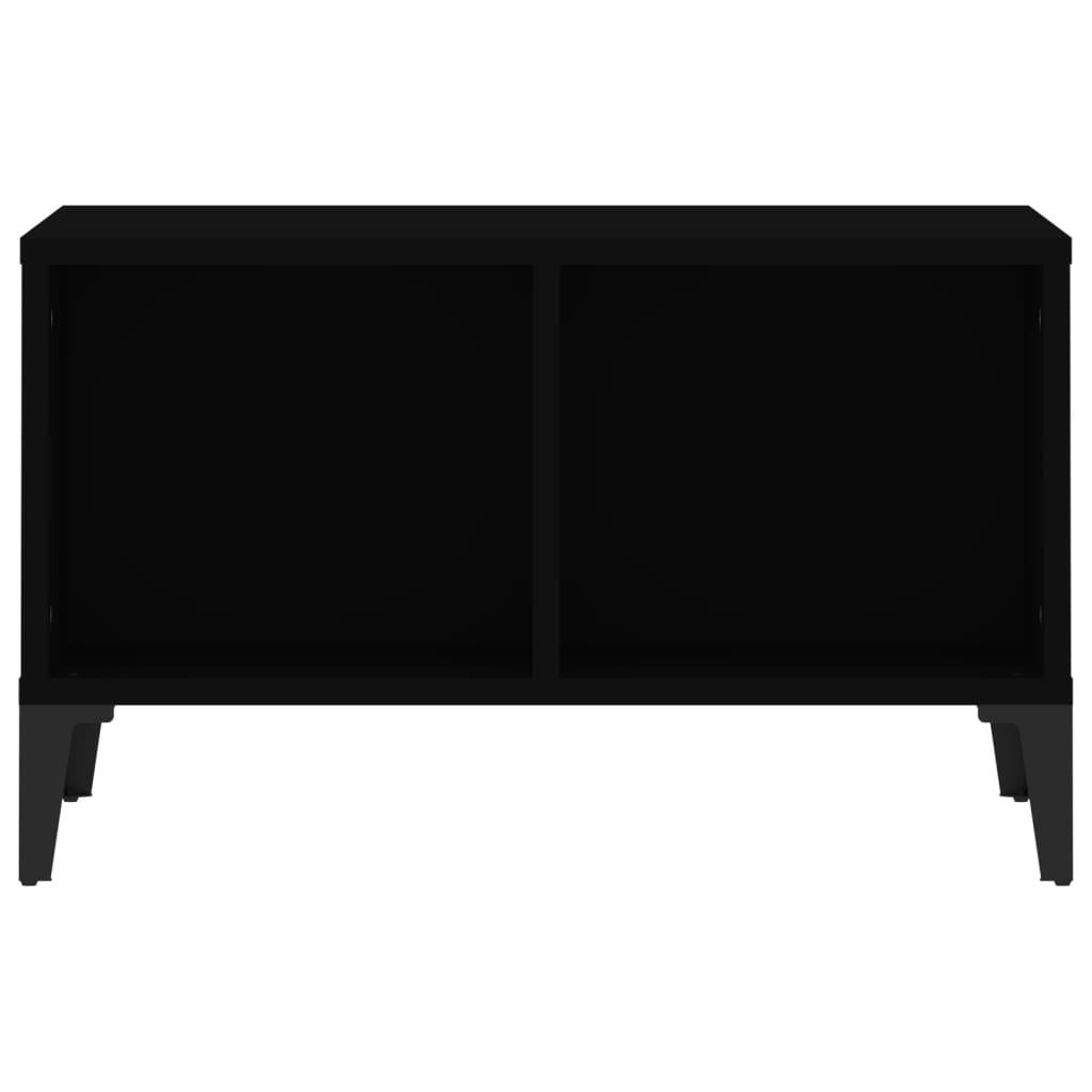 Coffee Table Black 60x50x36.5 cm Engineered Wood