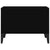 Coffee Table Black 60x50x36.5 cm Engineered Wood