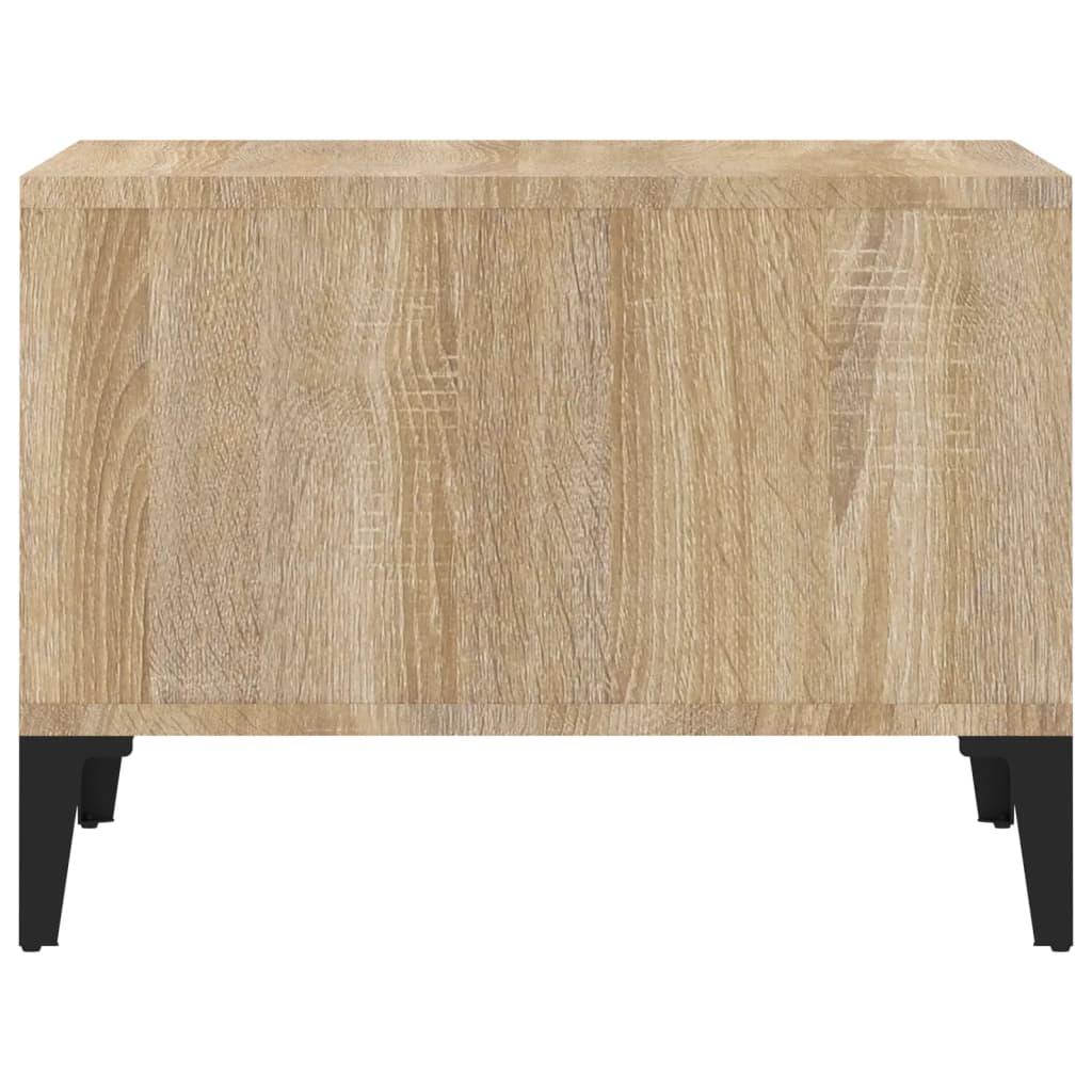 Coffee Table Sonoma Oak 60x50x36.5 cm Engineered Wood