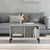 Coffee Table Concrete Grey 60x50x36.5 cm Engineered Wood