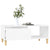 Coffee Table White 90x50x36.5 cm Engineered Wood