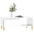 Coffee Table High Gloss White 90x50x36.5 cm Engineered Wood