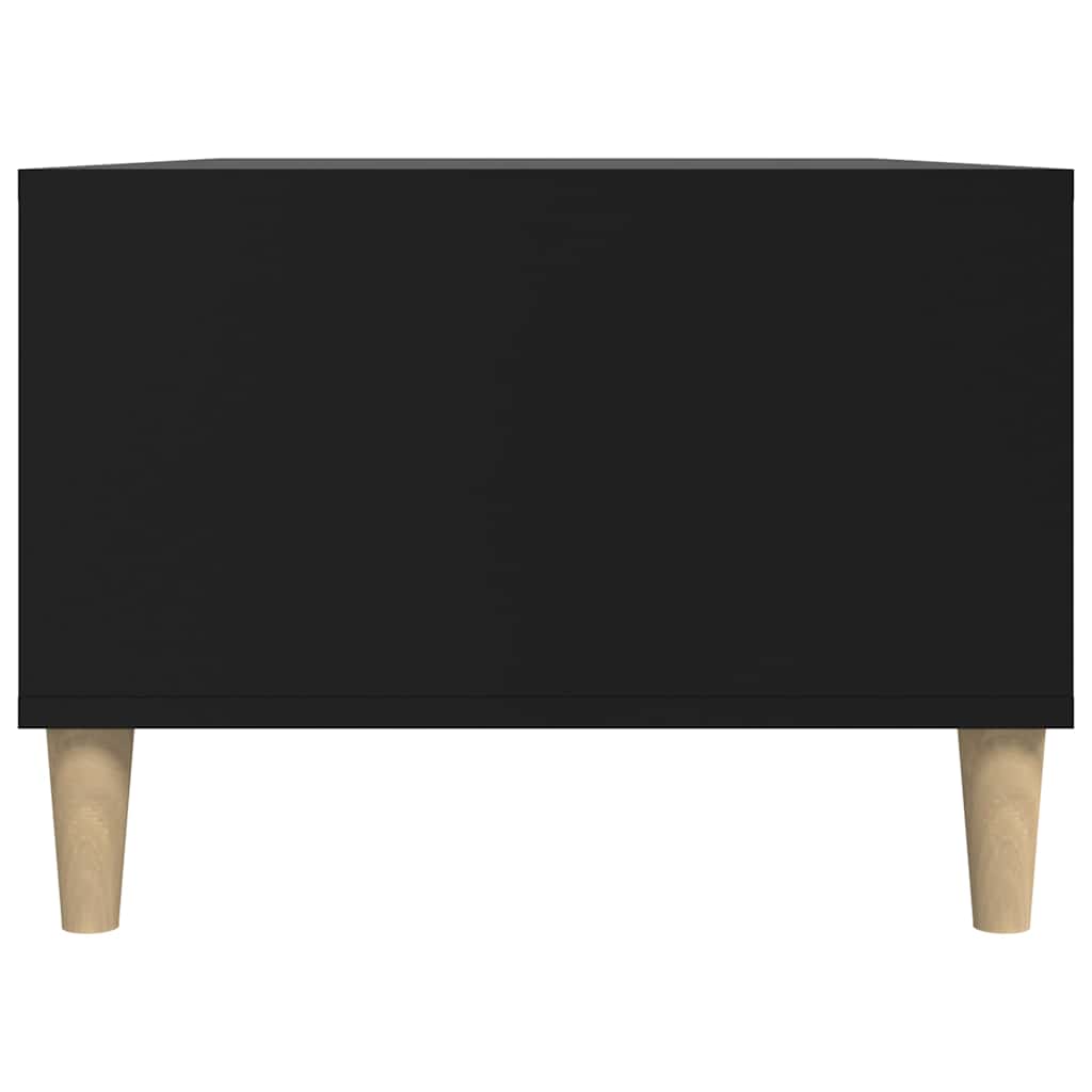 Coffee Table Black 90x50x36.5 cm Engineered Wood