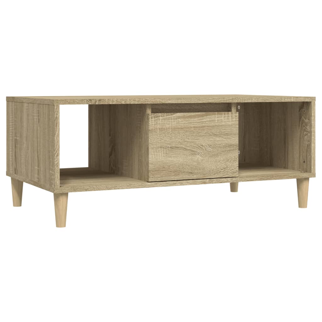 Coffee Table Sonoma Oak 90x50x36.5 cm Engineered Wood