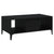 Coffee Table Black 90x50x36.5 cm Engineered Wood