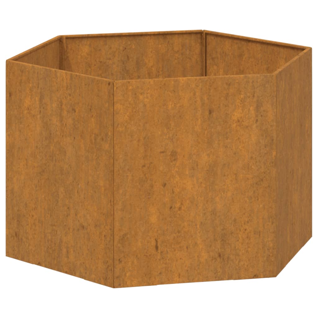 Planter Rusty 60x60x45 cm Corten Steel