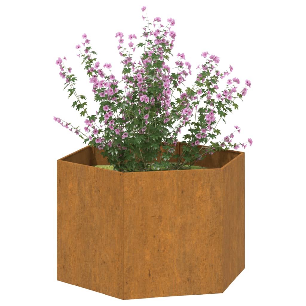 Planter Rusty 60x60x45 cm Corten Steel