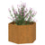 Planter Rusty 60x60x45 cm Corten Steel