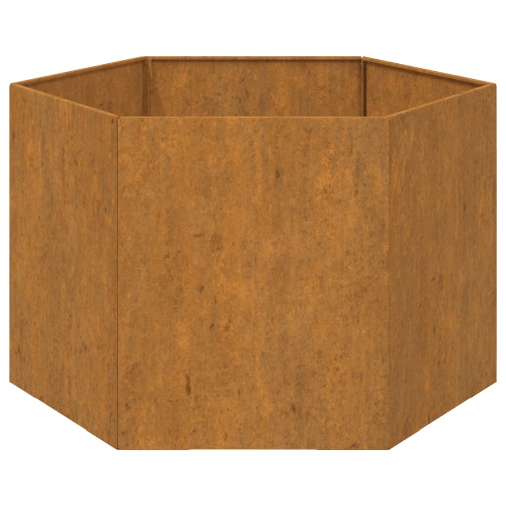 Planter Rusty 60x60x45 cm Corten Steel