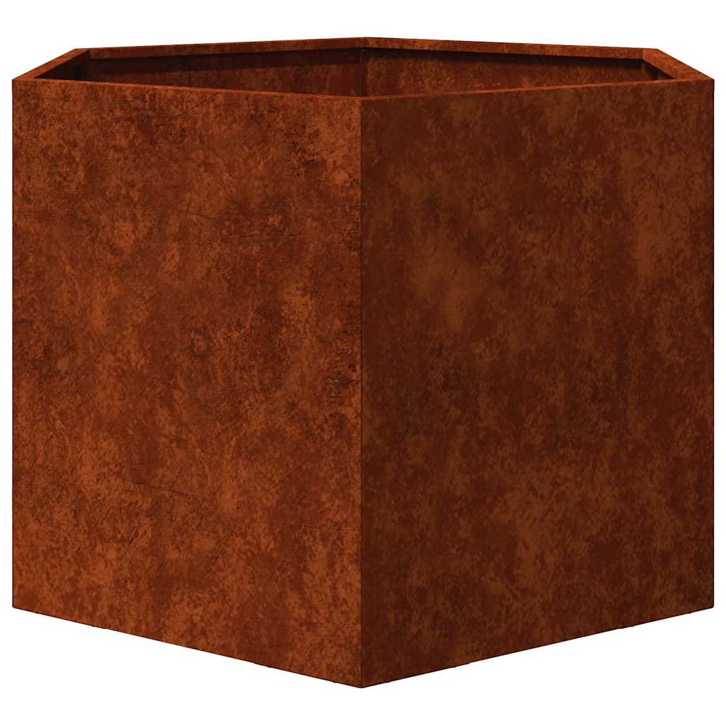 Planter Rusty 60x60x45 cm Corten Steel