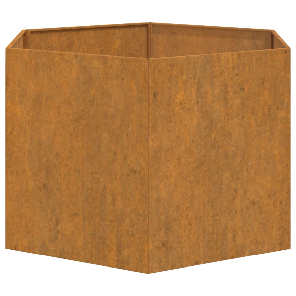 Planter Rusty 60x60x45 cm Corten Steel