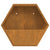 Wall Planters 2 pcs Rusty Corten Steel 46x10x40 cm