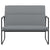 Bench Light Grey 100x64x80 cm Fabric