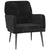 Armchair Black 62x79x79 cm Velvet