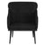 Armchair Black 63x76x80 cm Velvet