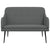 Bench Dark Grey 110x76x80 cm Fabric