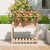 Planter with Shelf 82.5x54x81 cm Solid Wood Pine