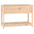 Planter with Shelf 111.5x54x81 cm Solid Wood Pine