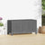 Garden Storage Box Grey 115x49x60 cm Solid Wood Pine