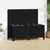 Garden Storage Box Black 147x68x64 cm Solid Wood Pine