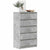 Drawer Cabinet Concrete Grey 60x36x103 cm Engineered Wood