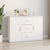 Sideboard White 91x29.5x65 cm Engineered Wood