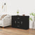 Sideboard Black 91x29.5x65 cm Engineered Wood