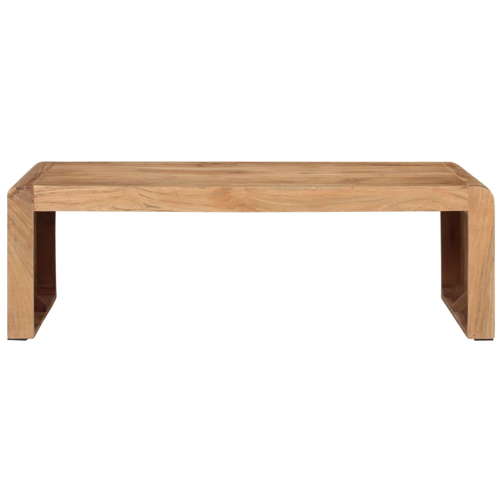 Coffee Table 110x55x35 cm Solid Wood Acacia