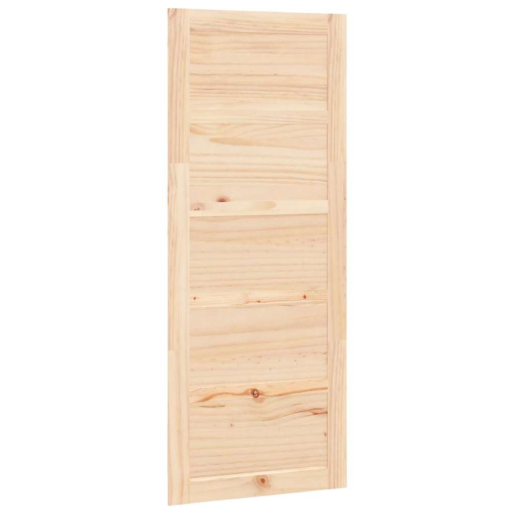 Barn Door 80x1.8x204.5 cm Solid Wood Pine