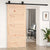 Barn Door 90x1.8x204.5 cm Solid Wood Pine