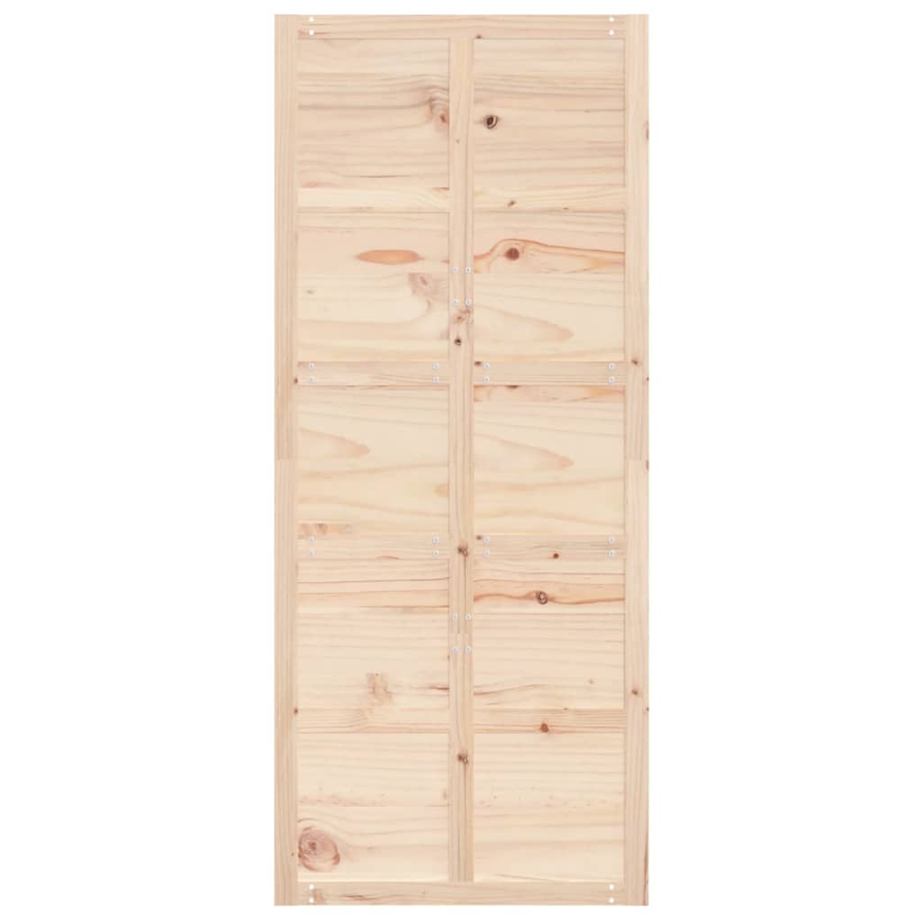 Barn Door 90x1.8x214 cm Solid Wood Pine