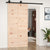 Barn Door 100x1.8x214 cm Solid Wood Pine