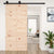 Barn Door 100x1.8x214 cm Solid Wood Pine