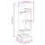 Cat Tree White 45.5x49x103 cm Solid Wood Pine