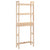 Toilet Rack 63x26x171 cm Solid Wood Pine