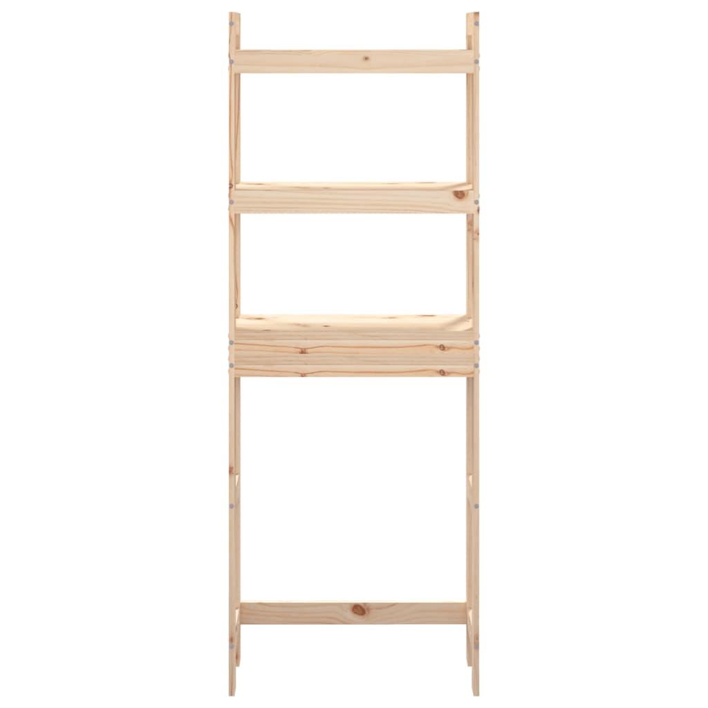 Toilet Rack 63x26x171 cm Solid Wood Pine