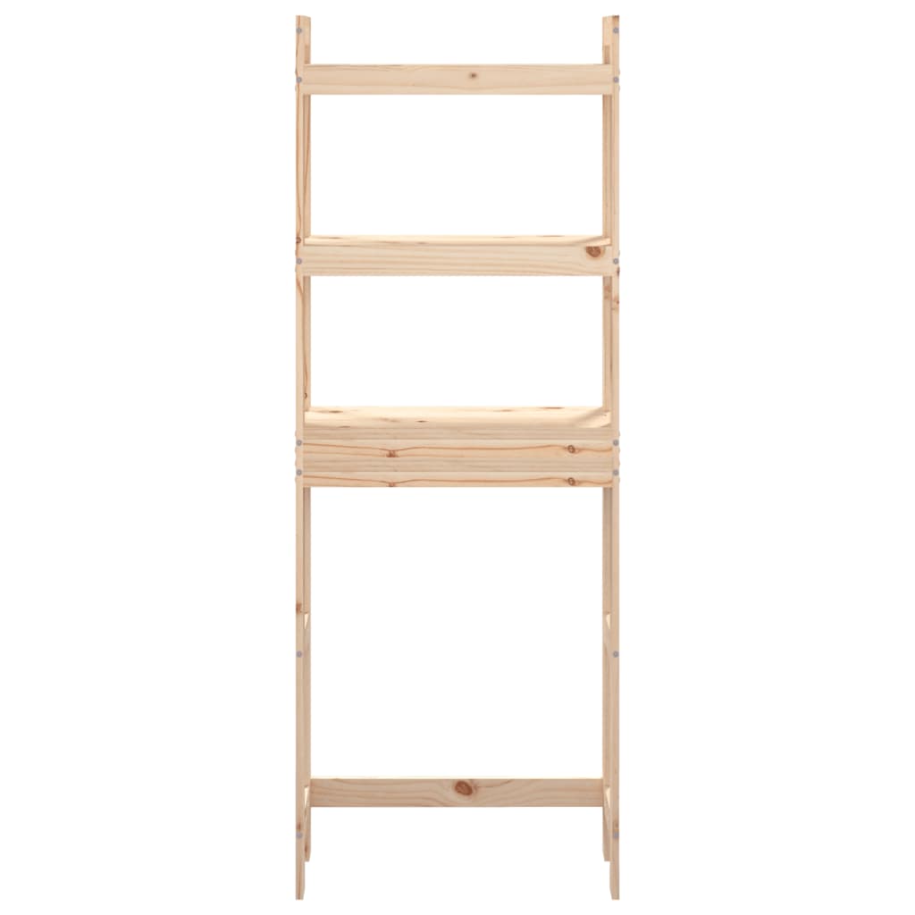 Toilet Rack 63x26x171 cm Solid Wood Pine