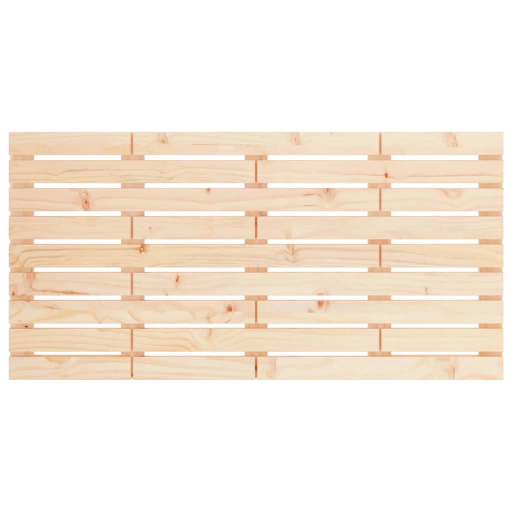 Wall Headboard 156 cm Solid Wood Pine